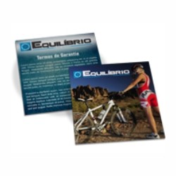 Cartão Duplo 300g | 4/4 | Lam. Fosca + UV local