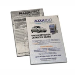 Postal Reciclado | 9x15cm | 4/1 | Sem Verniz