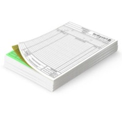 Bloco Autocopiativo | 21x30cm | 1/0  |  25x3