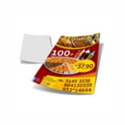 Folheto 150g | 10x14cm | 4/0