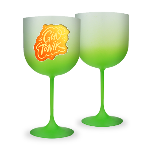 Taça de Gin | 650ml | Degradê Verde