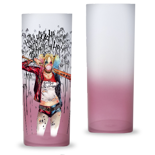 Copo Long Drink | 350ml | Rosê Degradê