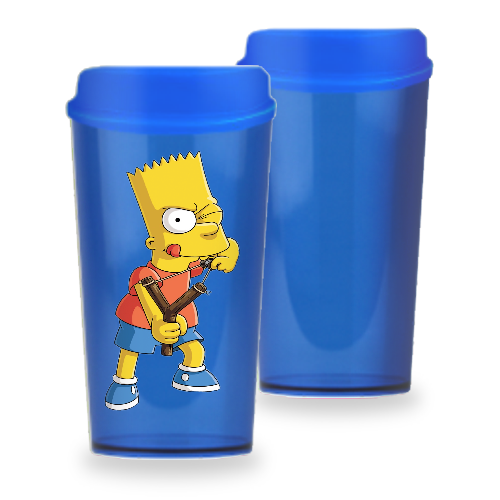 Copo Twister | 575ml | Azul Neon