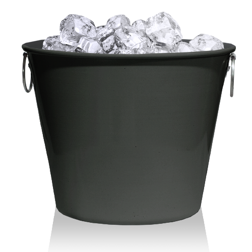 Balde de Alumínio | 9L | Preto