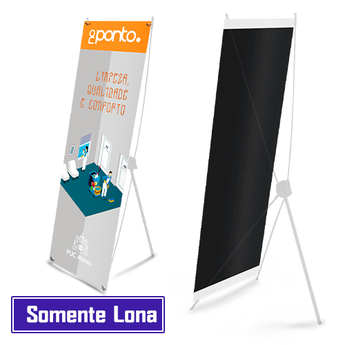 X Banner | Somente a Lona | 60x160cm