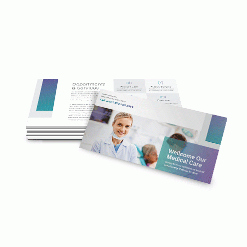 Folheto 90g | 20x42cm | 4/4